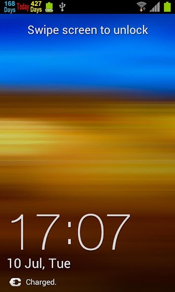 Countdown in Status Bar