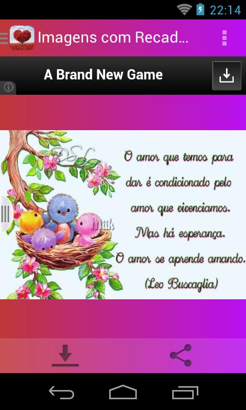 Imagens com Recados de Amor