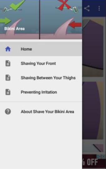 shave your bikini area