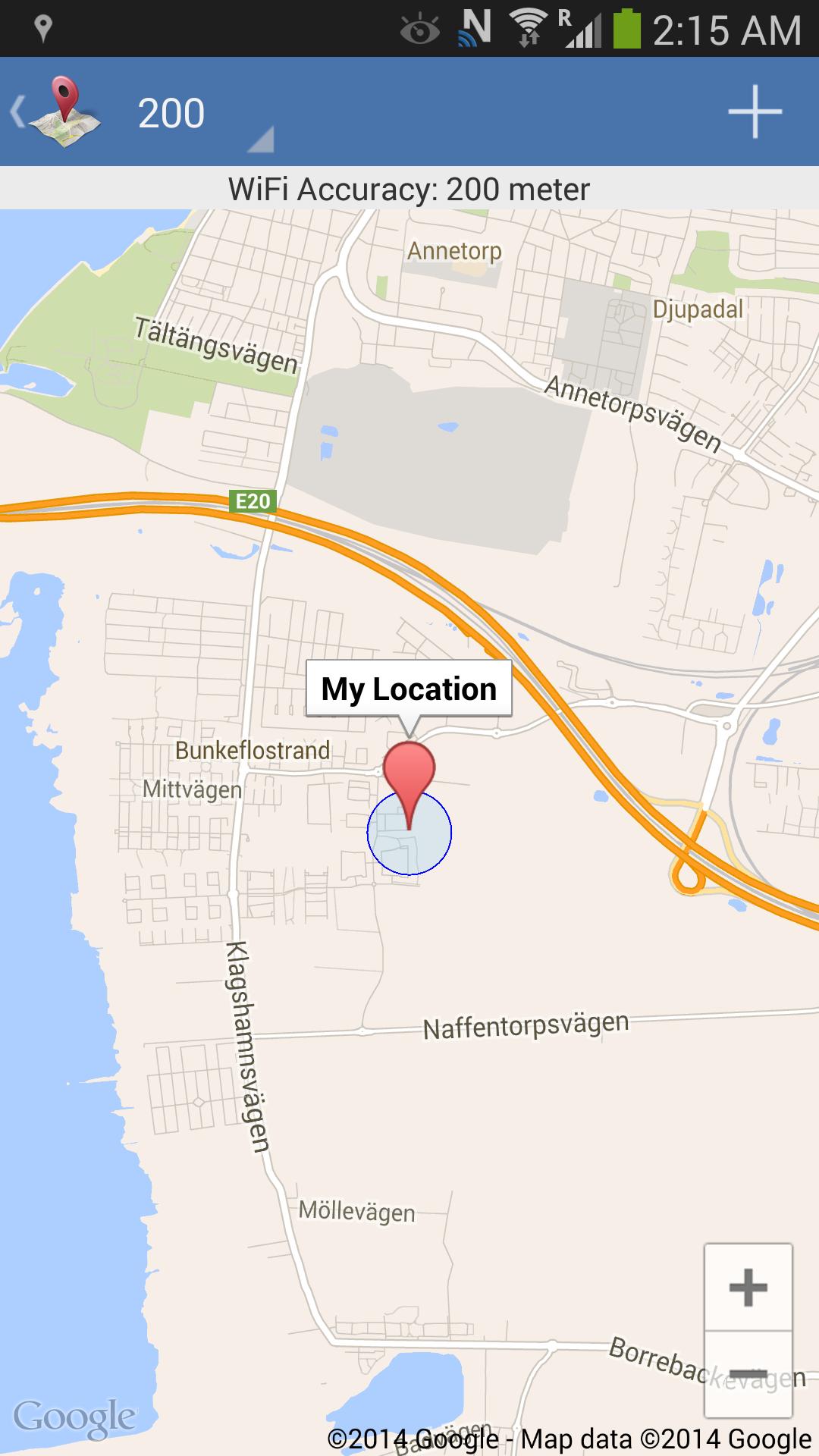 Timesheet auto Geofence