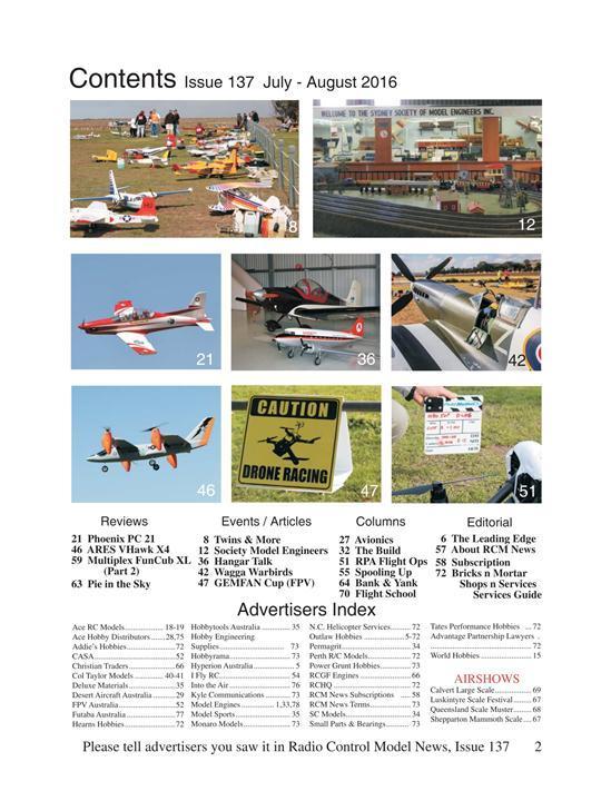 Radio Control Model News