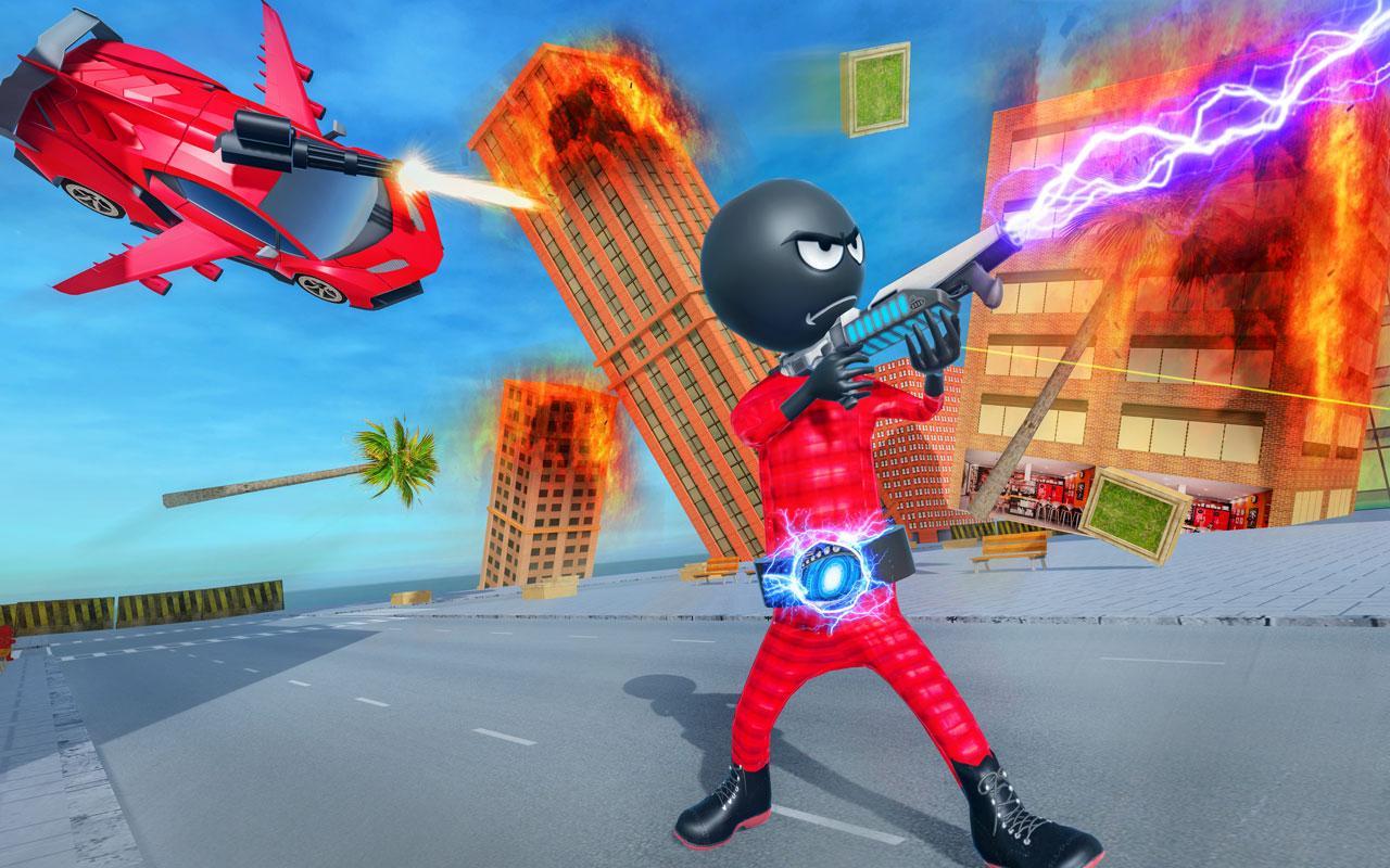 Stickman Robot Car Transformation