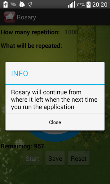 Virtual Rosary / Prayer Beads