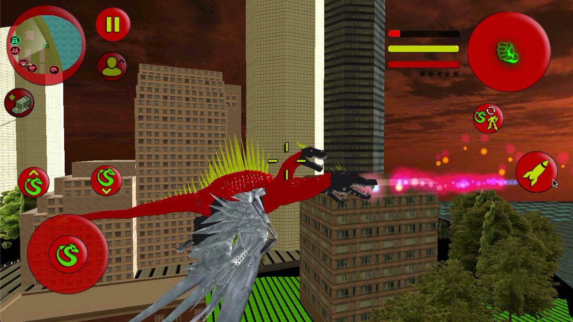 Flying dragon robot transform