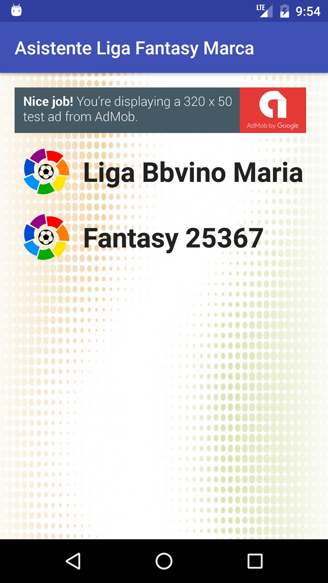 Asistente Liga Fantasy Marca