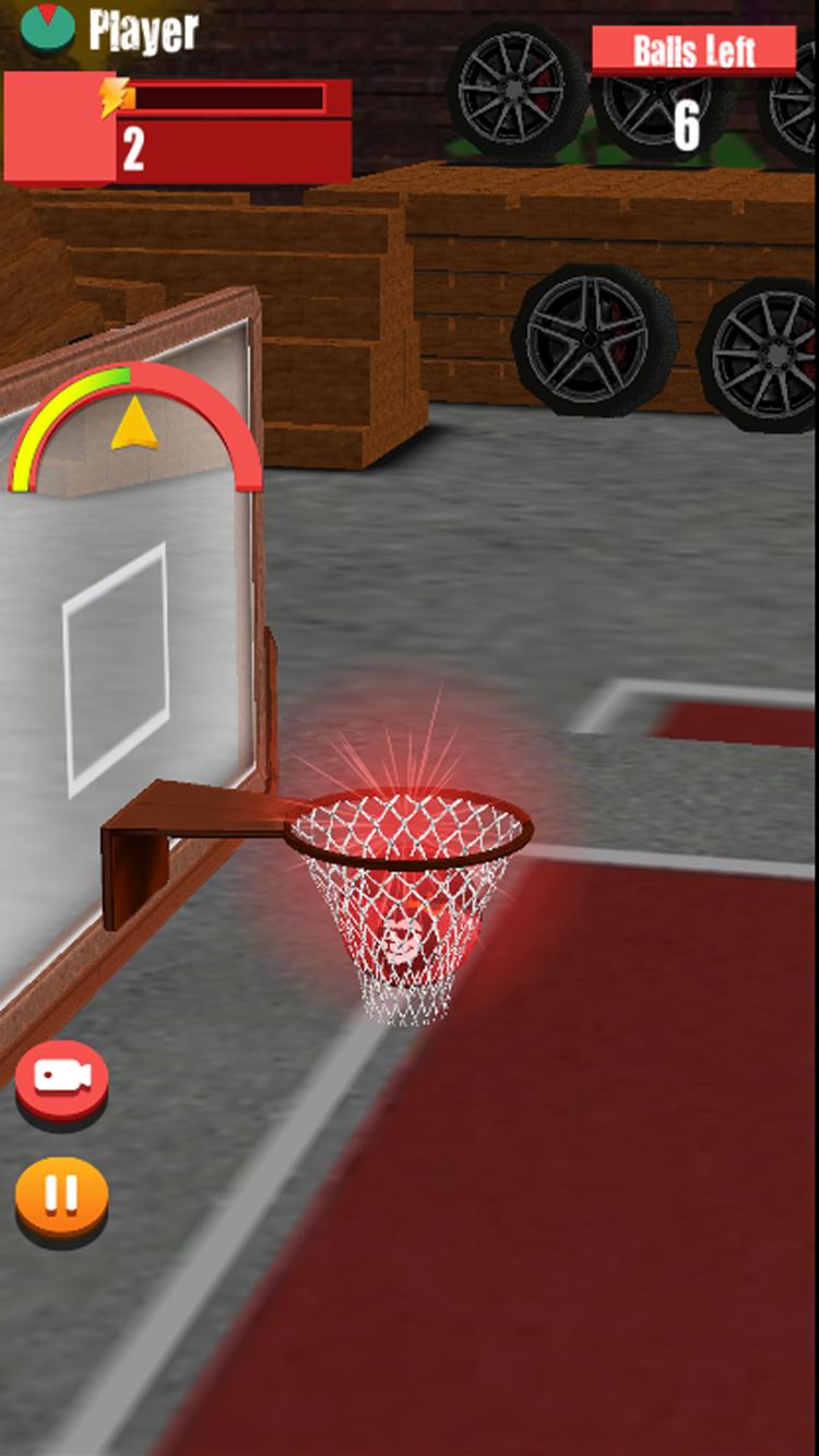 Streetball 3D Basketball Shot