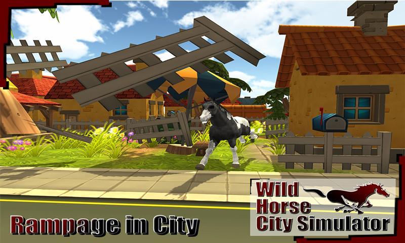 Wild Horse City Rampage 3D