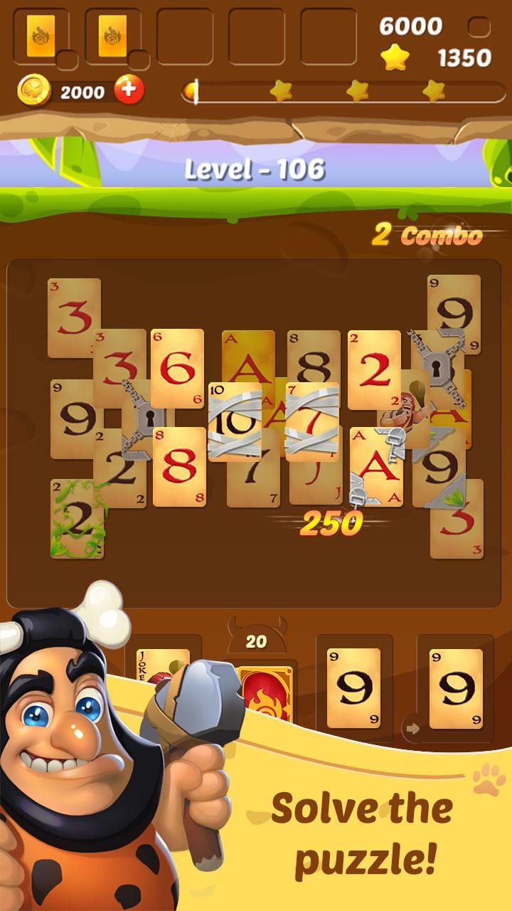 Pyramid Solitaire Stone Age