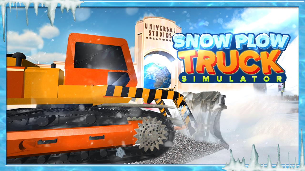 Snow Plow Truck Simulator 3D