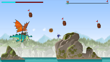 Justin Flying with Gustav