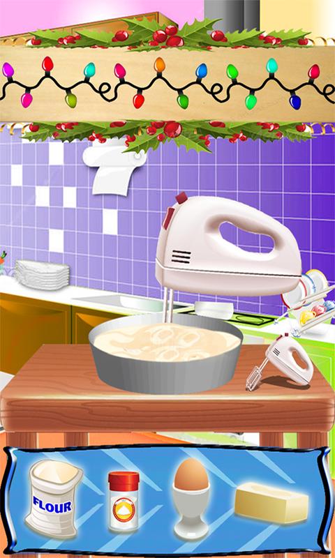 Cake maker christmas games