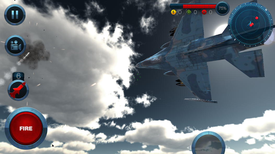 Jet Plane Fighter City 3D