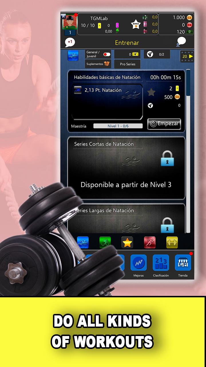 Triathlon Manager RPG