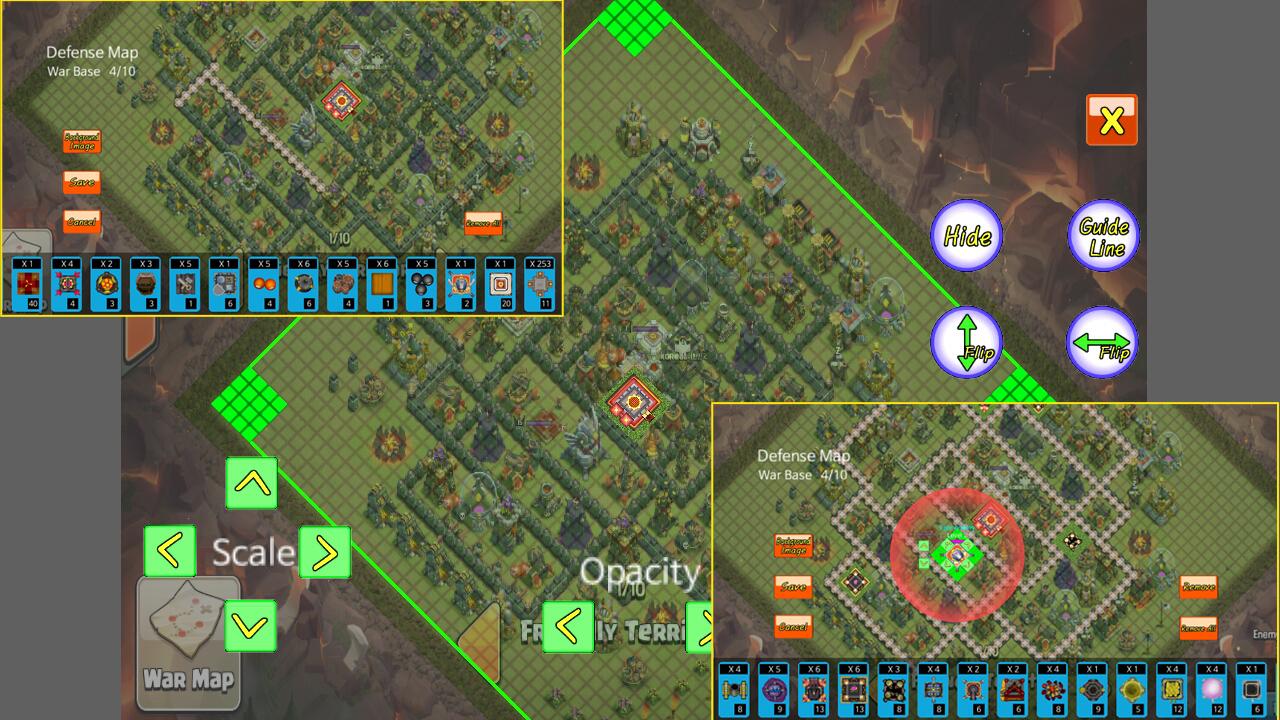 Simulator for clash of clans