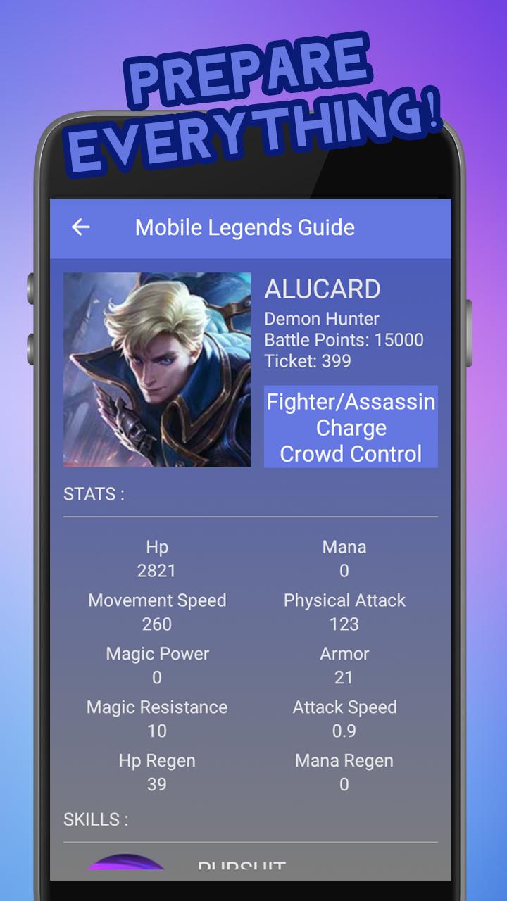 Guide for Mobile Legends