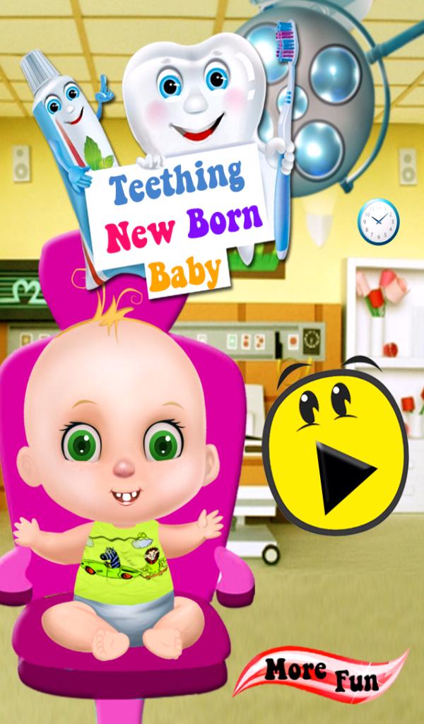 Teething Newborn Baby Games