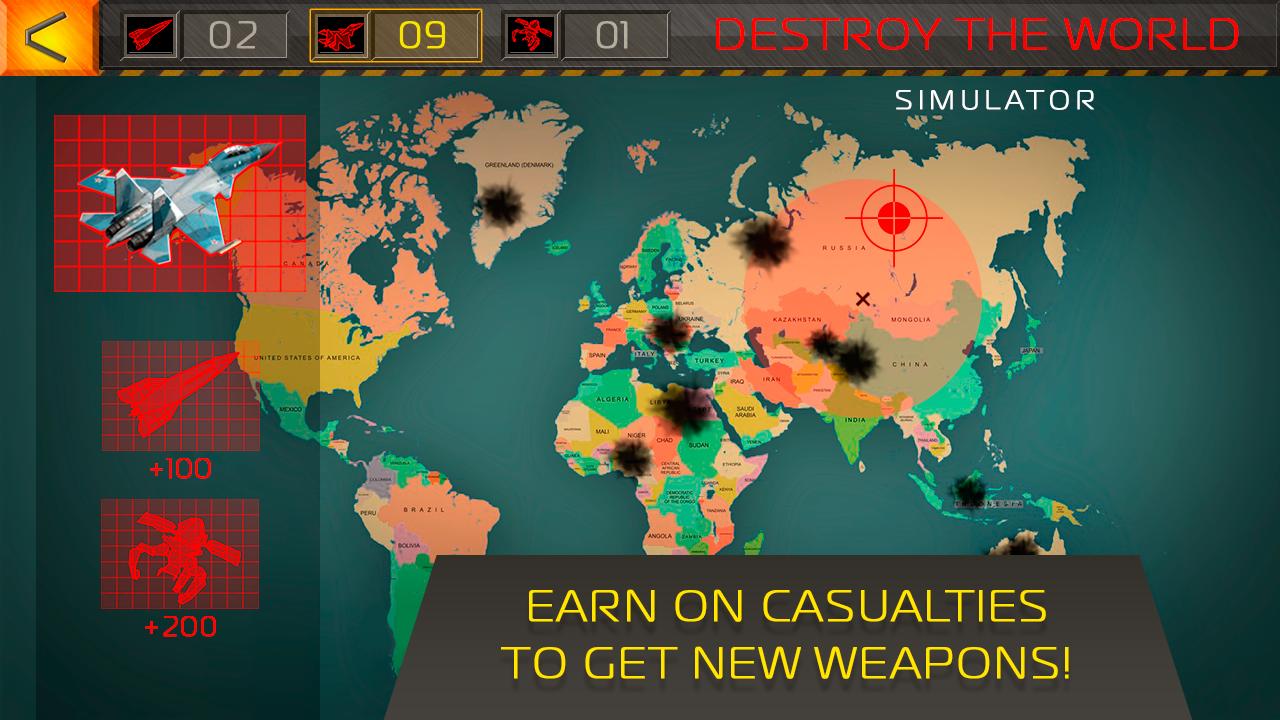 Destroy the World. Simulator