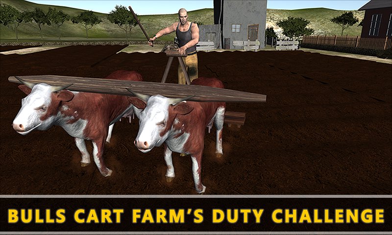 Bull Cart Farming Simulator