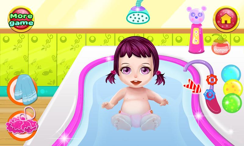 Bath shower for baby