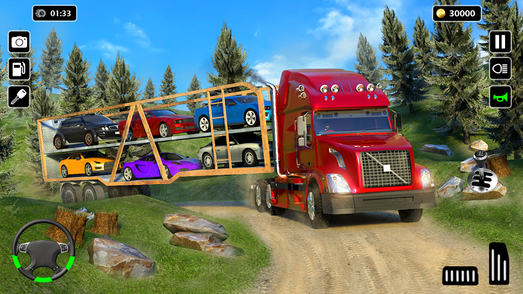 Truck Driving Transport Sim 3D