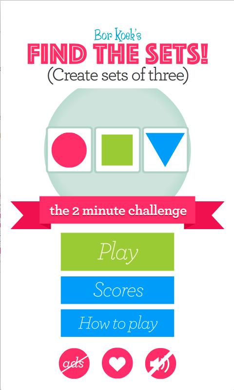 Find The Sets - Brain Game