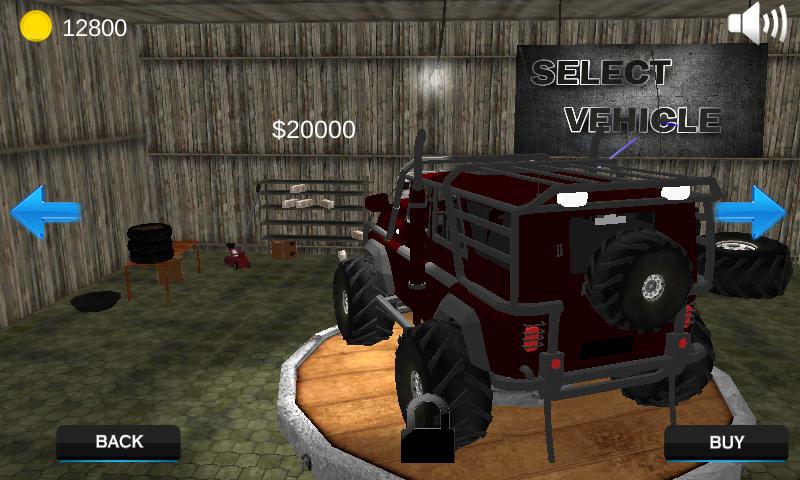 Monster Truck Hill Climb Race