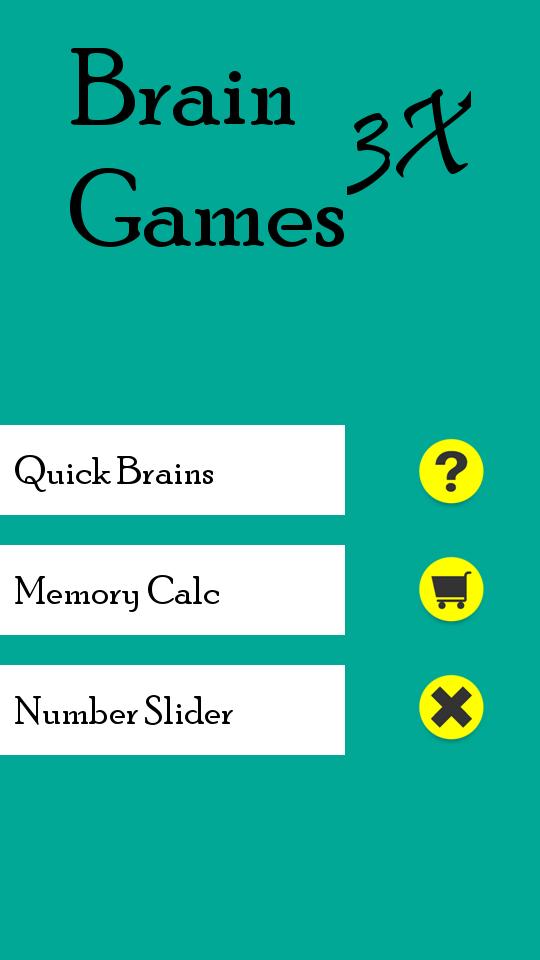 Brain Games 3X Free