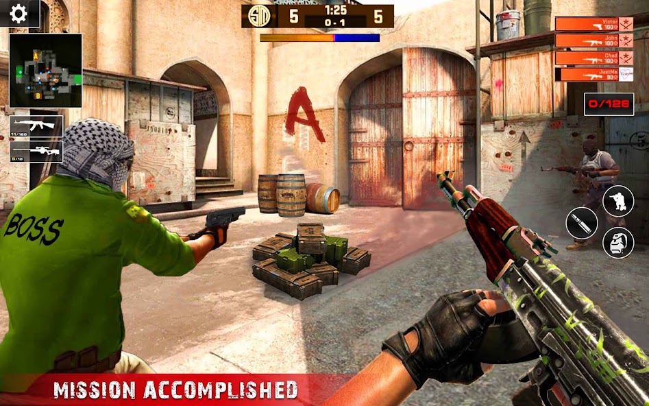Gun Game FPS Commando Shooting