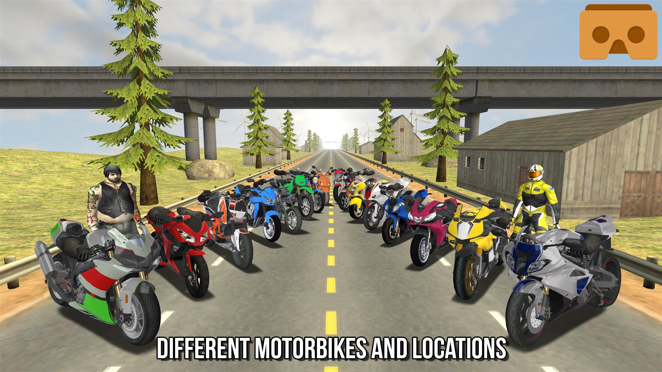 VR Motor Racing Mania 3D