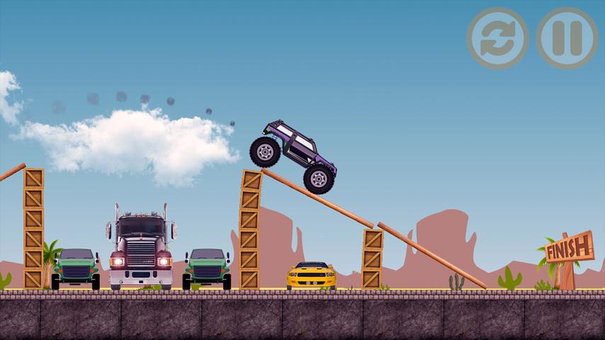 Monster Car Mission - Truck Driver