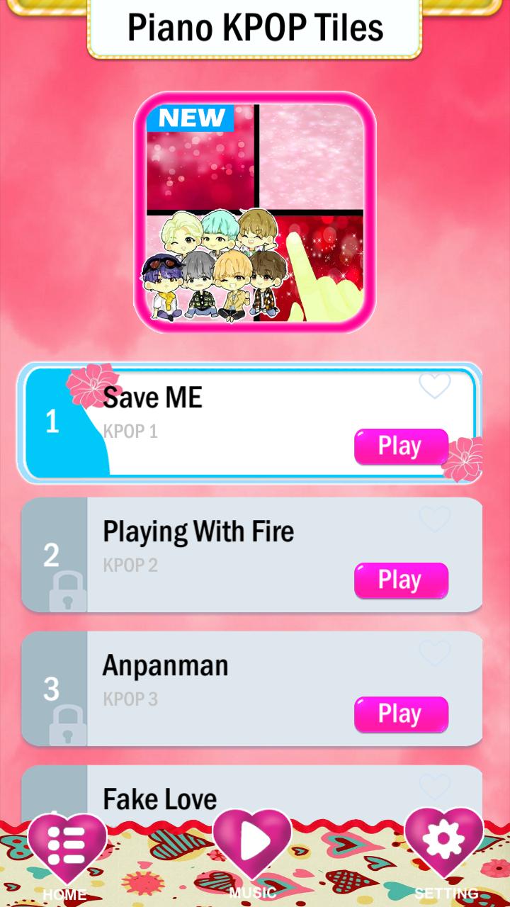 Piano KPOP Tiles