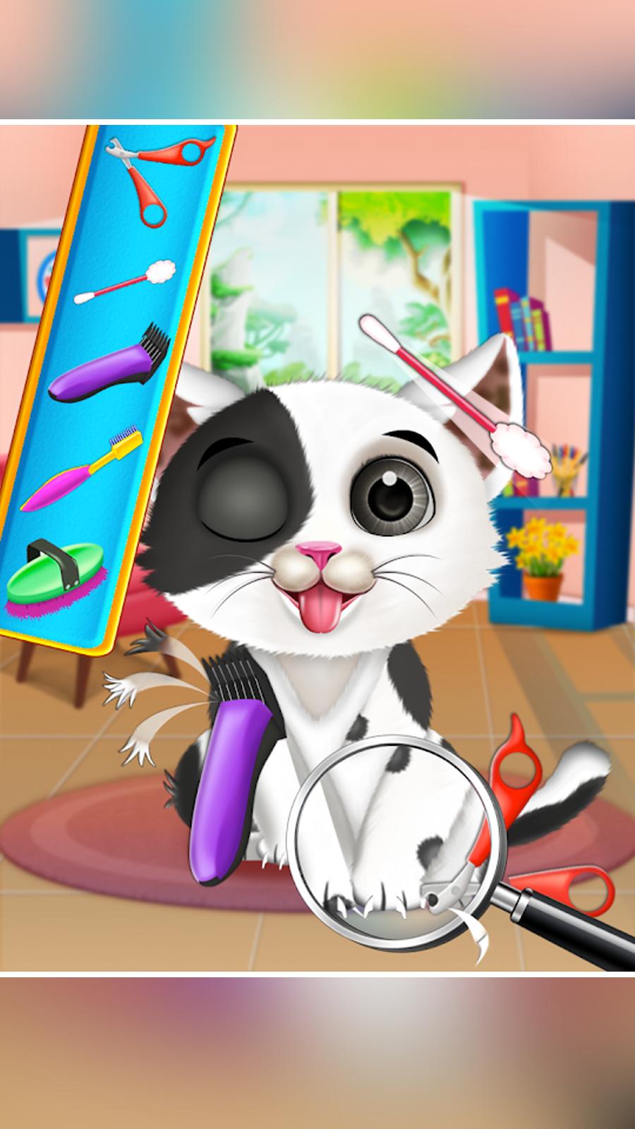 Cat newborn daycare guide game