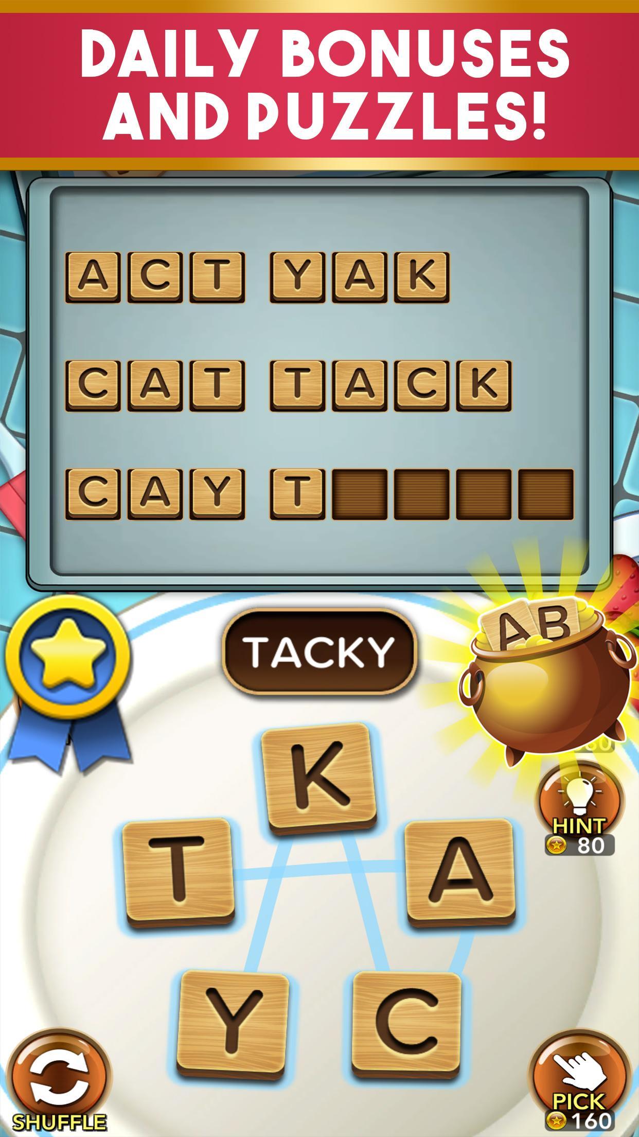 TASTY WORDS: Word Games Free & Free Word Puzzles