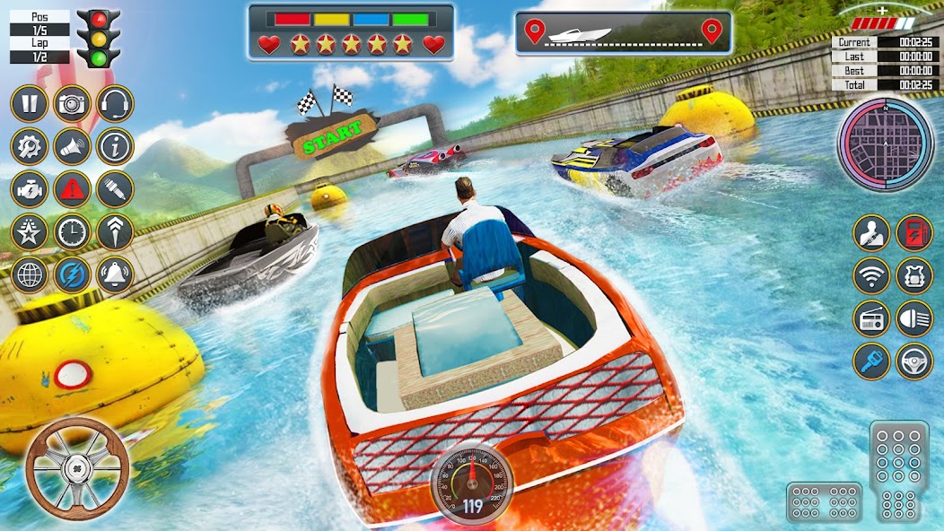 Speed Boat Racing: Boat games
