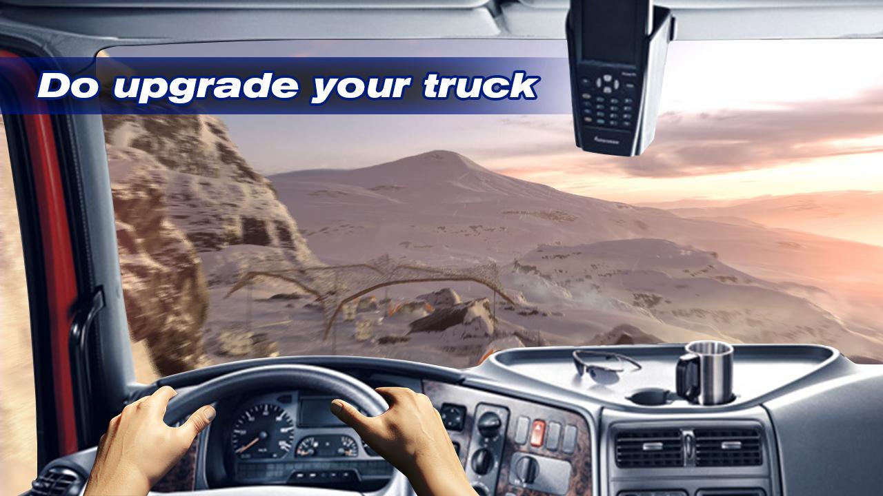 Driving in Russian Kamaz 3D