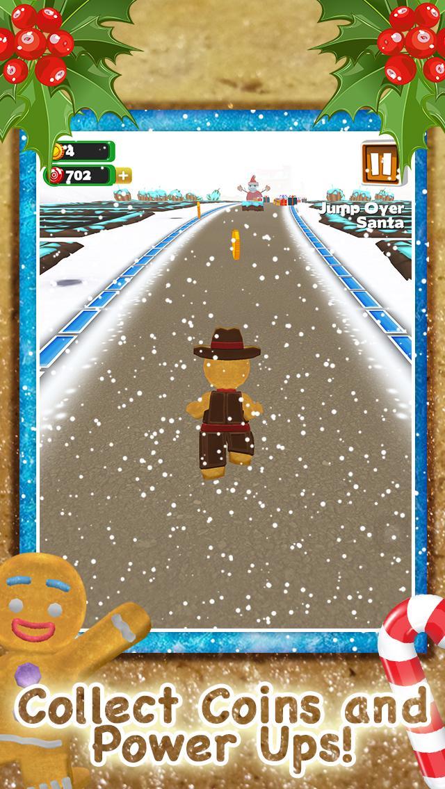 3D Gingerbread Dash Game FREE