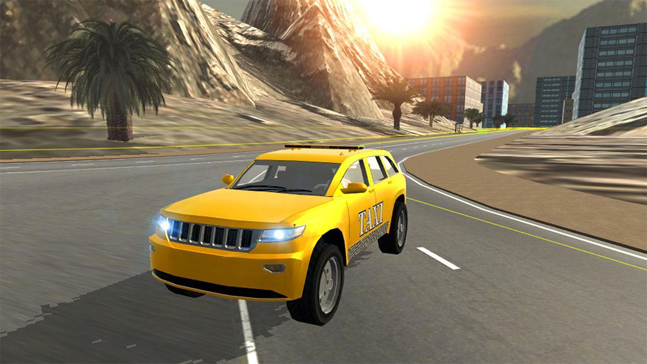 Hill Climb Taxi Driver