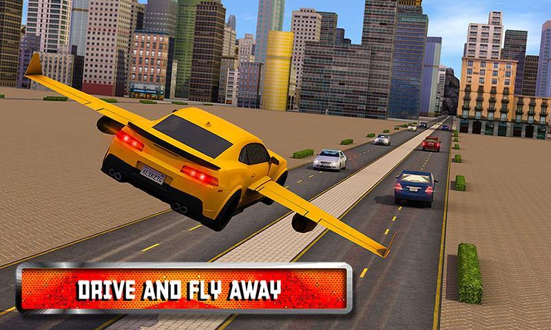 Flying Car Stunts 2016