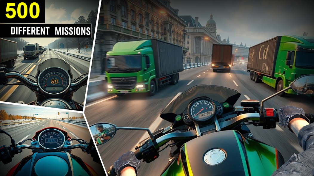 Racing In Moto: Traffic Race