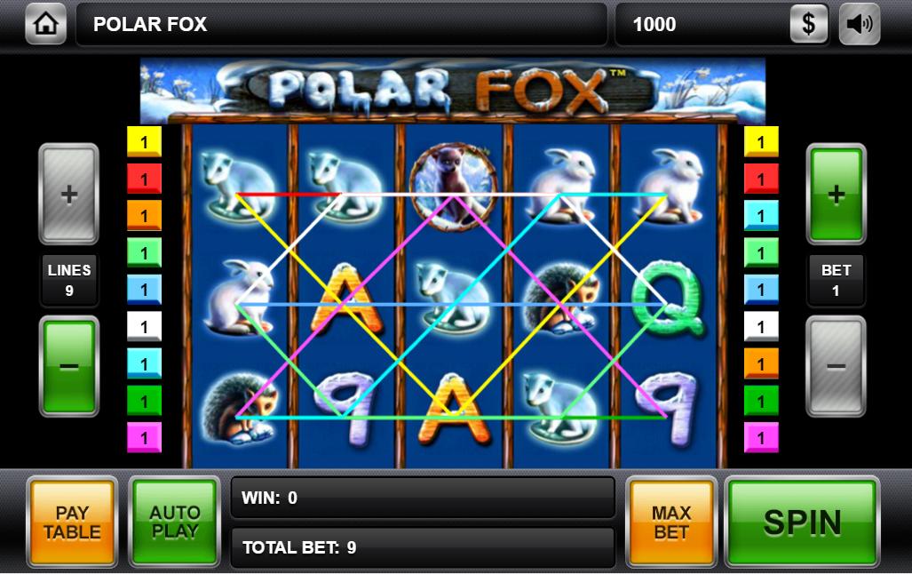 Polar Fox Slot Machine