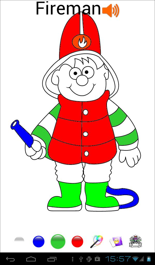 Kids Coloring Pages: Dream Job