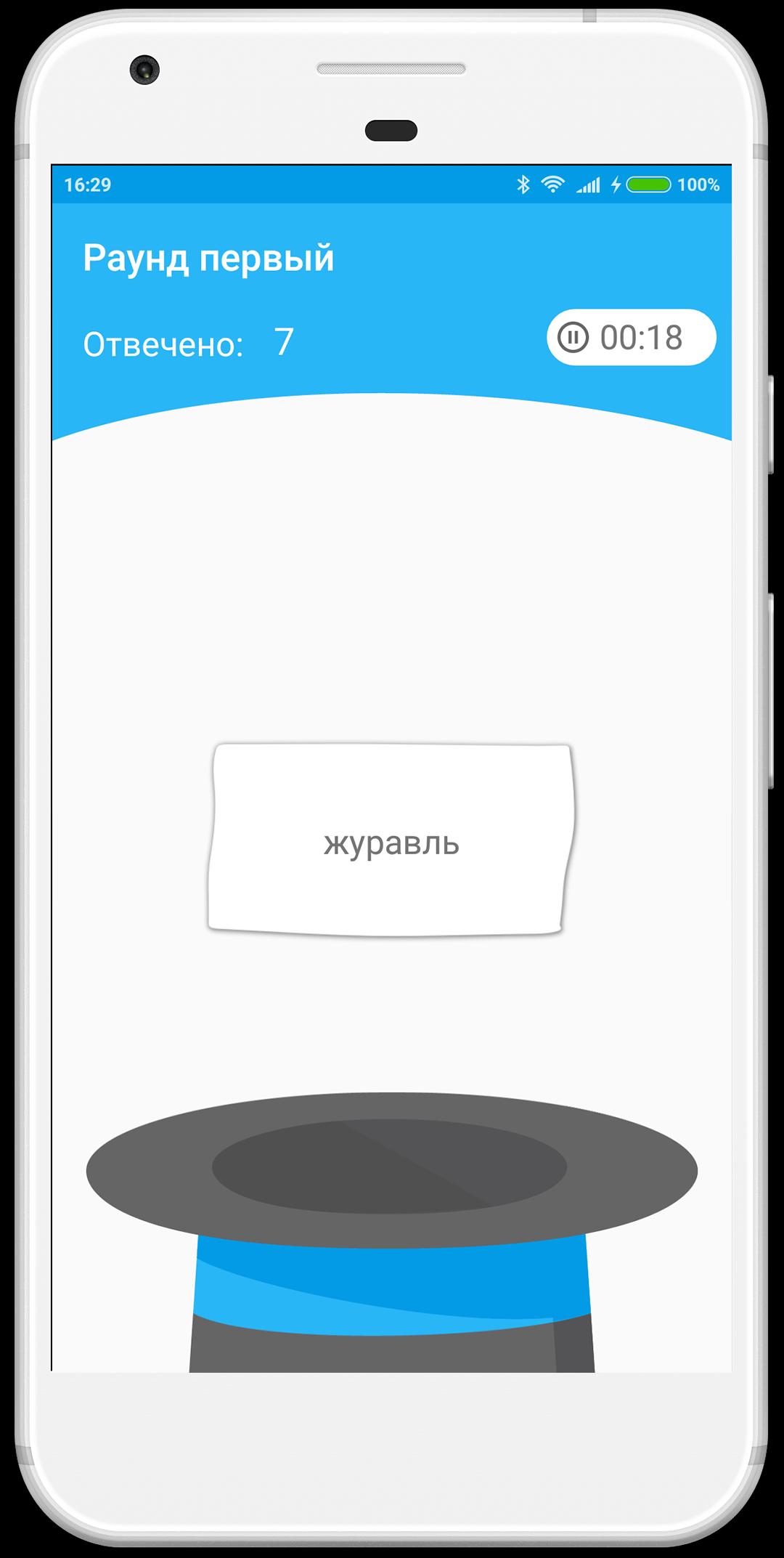 Hat - word game for parties