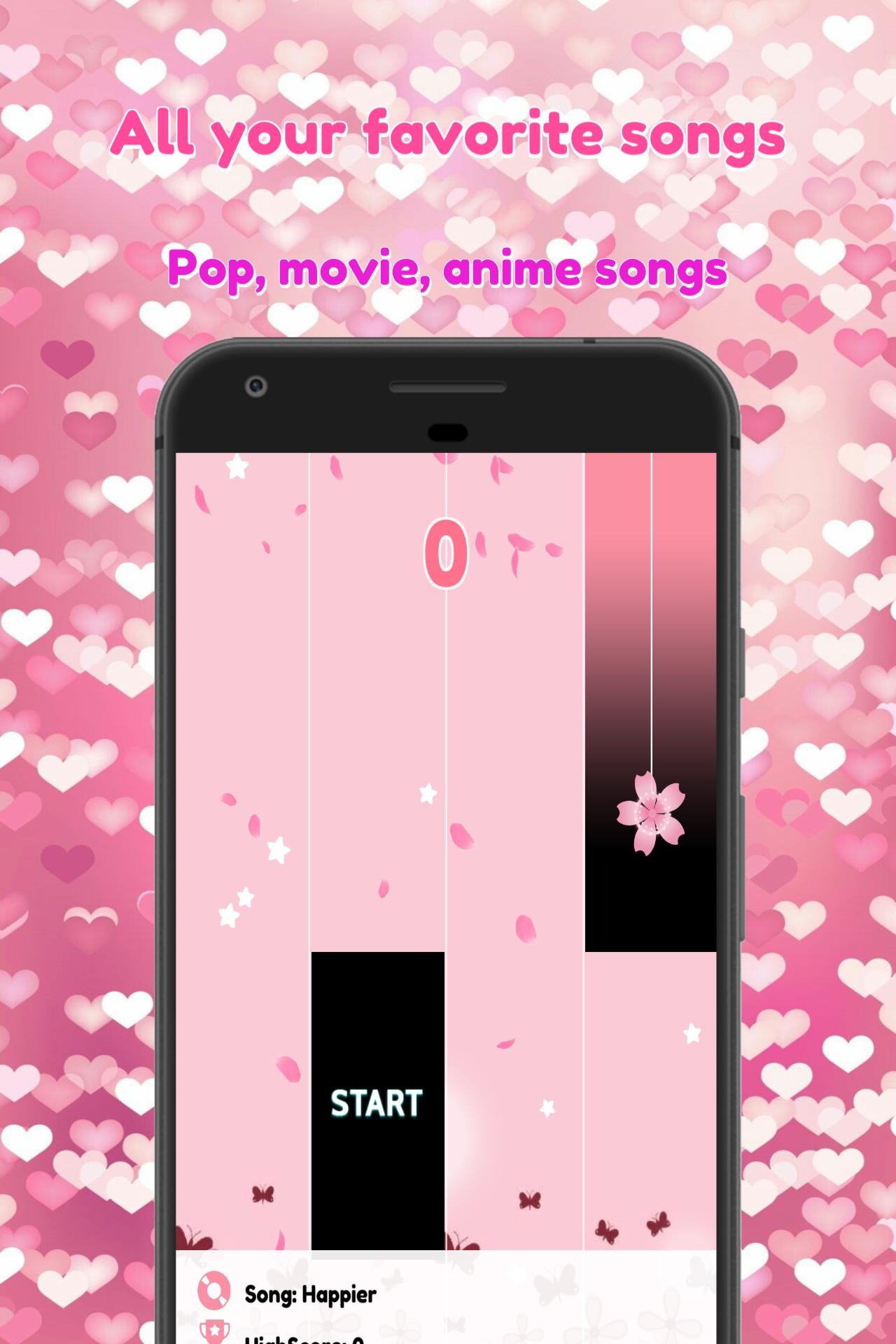 Marshmellow Happier Piano Tiles Pink 2019