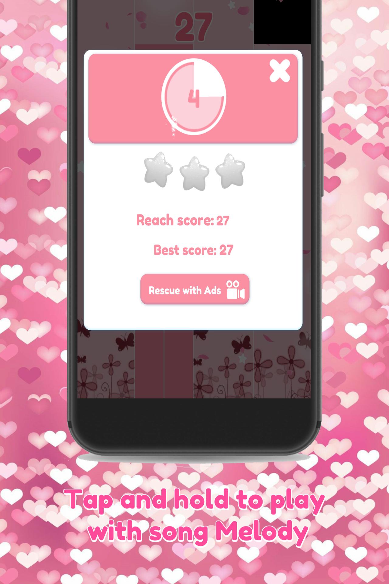 Marshmellow Happier Piano Tiles Pink 2019