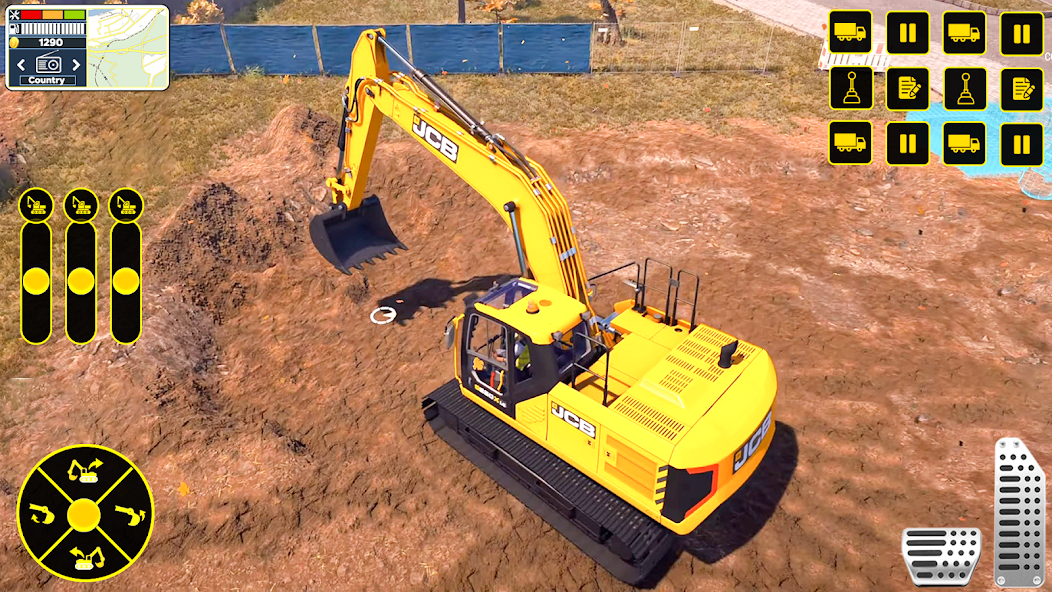 JCB Game: Snow Construction 3D