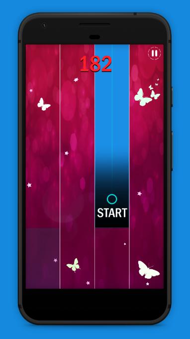 Piano music : pink magic tiles