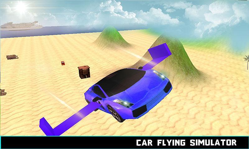 Flying Car Racing Simulator 3D
