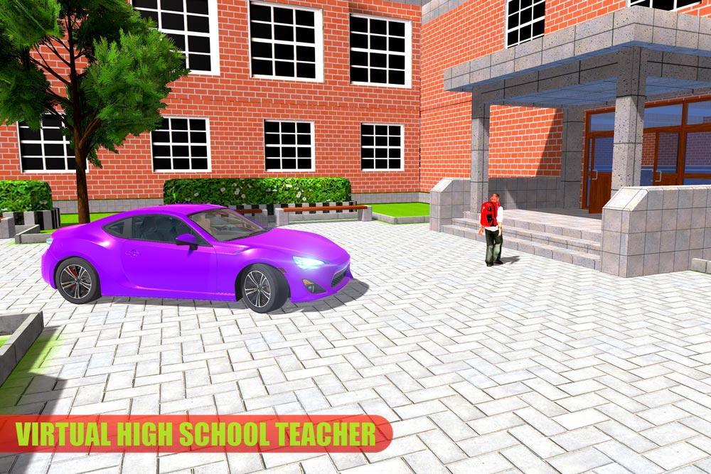 Virtual High School Teacher Life Simulator