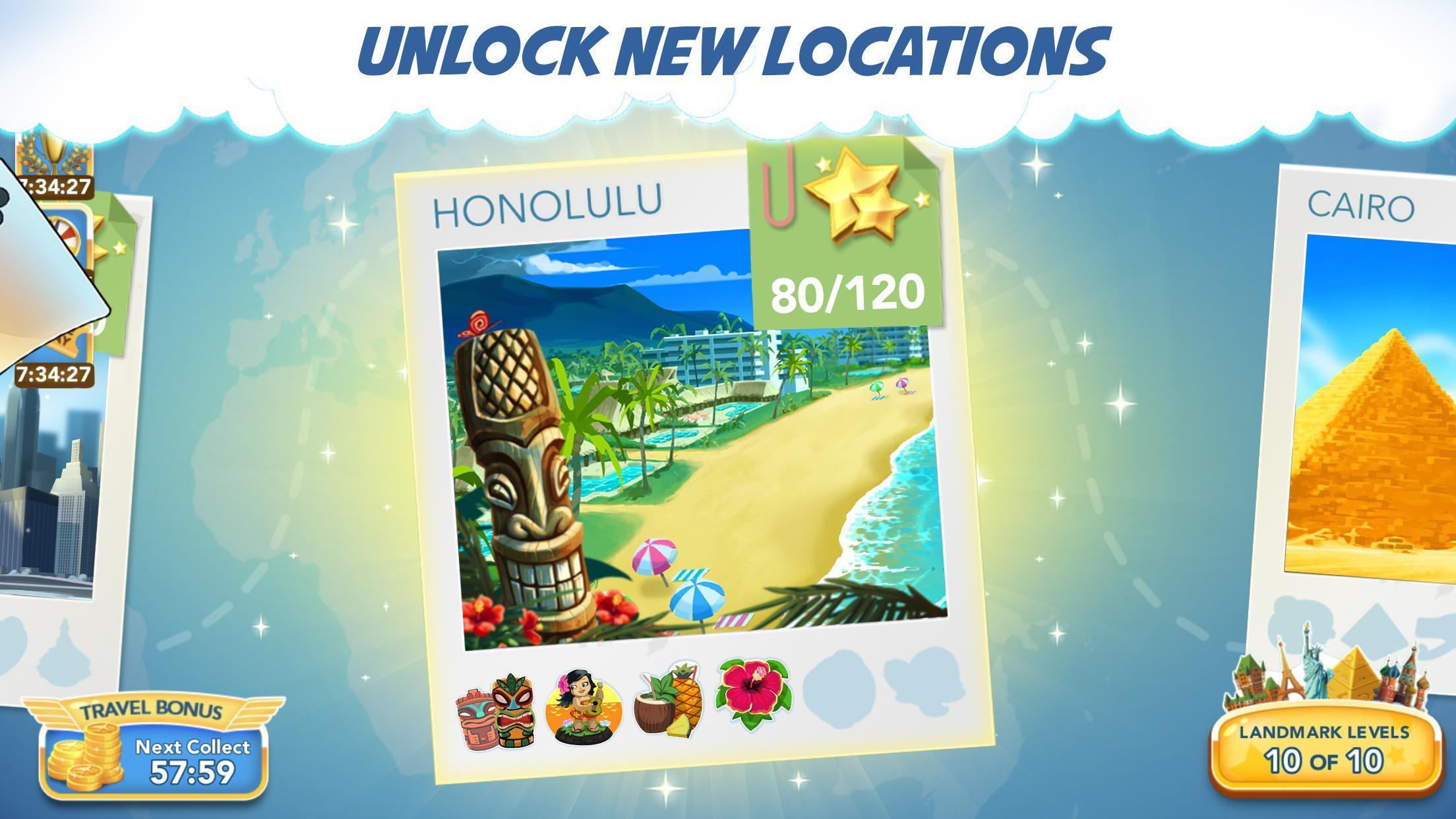 Destination Solitaire - Fun Puzzle Card Games!