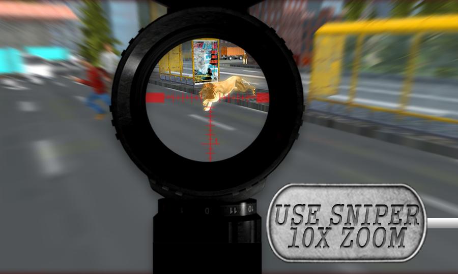 Lion Hunting Park 2018-Jurassic City Rampage game